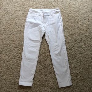 Old Navy White Pixie Pants.